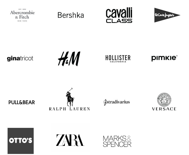 CLIENTS: creating and producing fashion for the world's leading brands